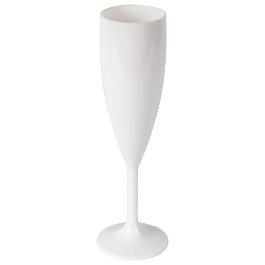  Hot Tub Safe White Champagne Glass