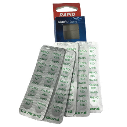  Blue Horizons Lovibond Phenol Red Rapid Hot Tub PH Water Test Tablets - Pack Of 50