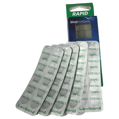  Blue Horizons Lovibond DPD No.1 Rapid Chlorine/Bromine Water Test Tablets - Pack Of 50