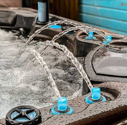  Outdoor Infinity - 6 Person Hot Tub With 1 Lounger