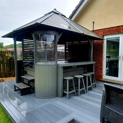  Outdoor Infinity - 6 Person Hot Tub With 1 Lounger