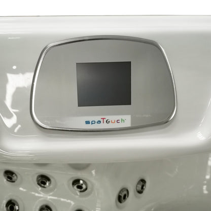  Outdoor Infinity - 6 Person Hot Tub With 1 Lounger