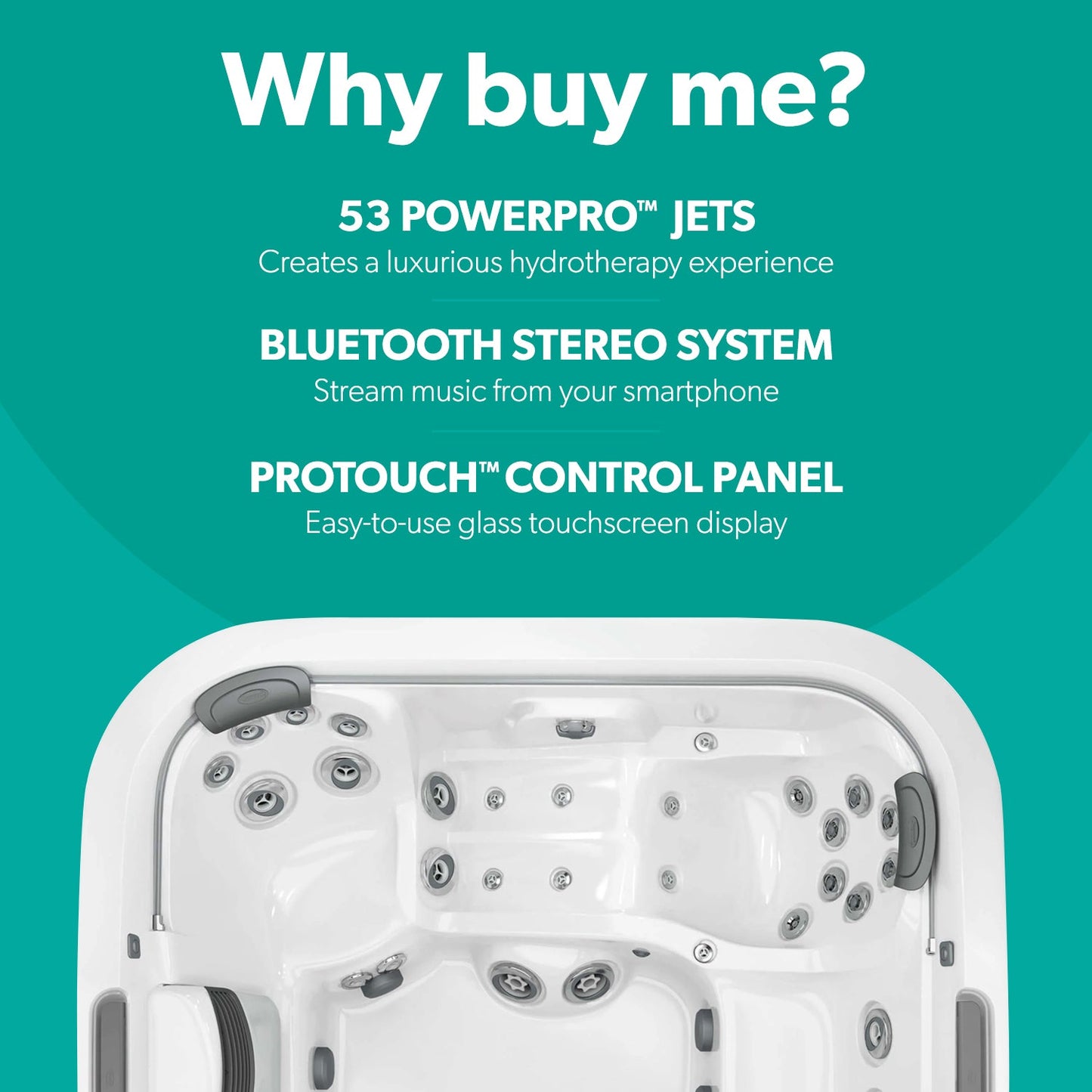 Jacuzzi® J575IP™ - 5-6 Person Hot Tub With 1 Lounger