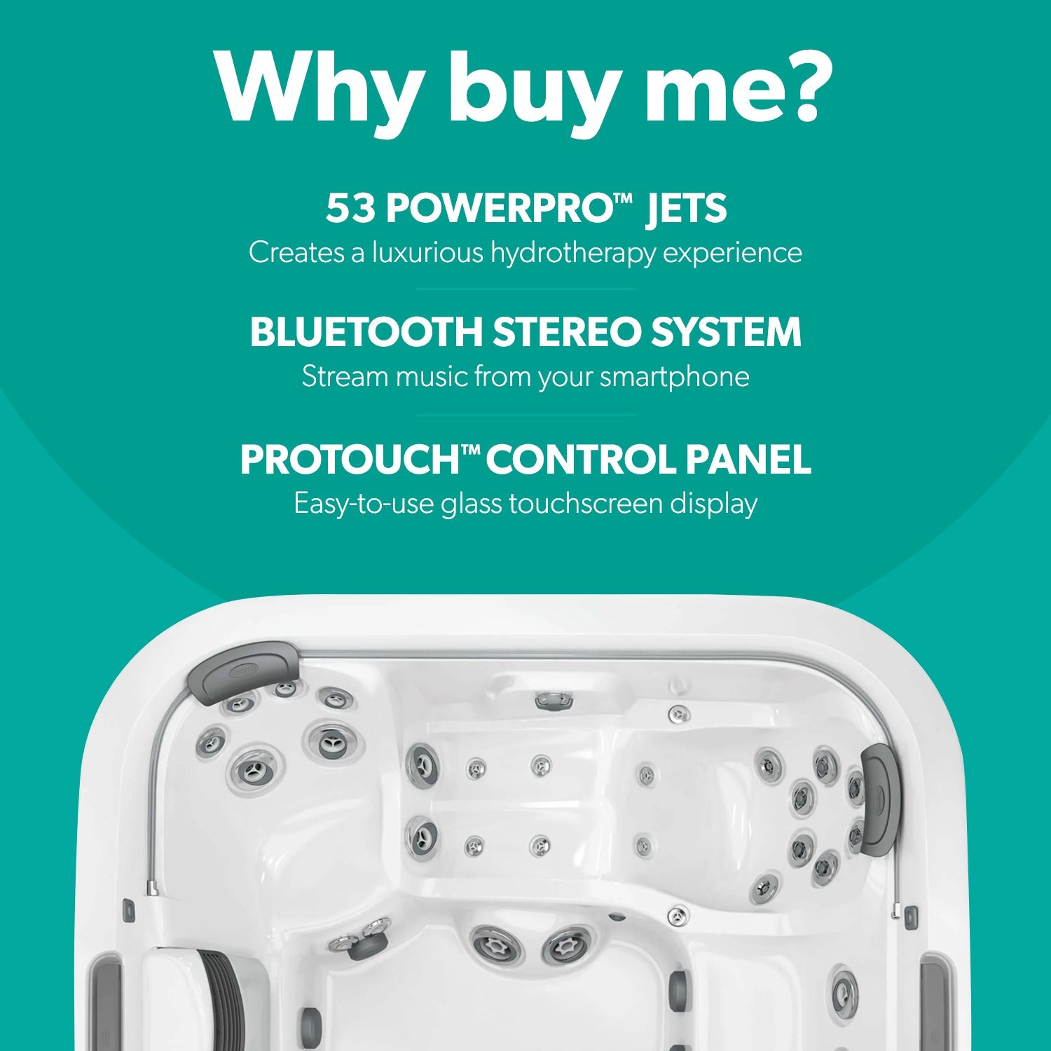  Jacuzzi® J575IP™ - 5-6 Person Hot Tub With 1 Lounger