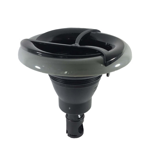  Arctic Spas® 5" Screw-In Single Pulse Jet In Tri-Face Black/Grey - Jet-114180.