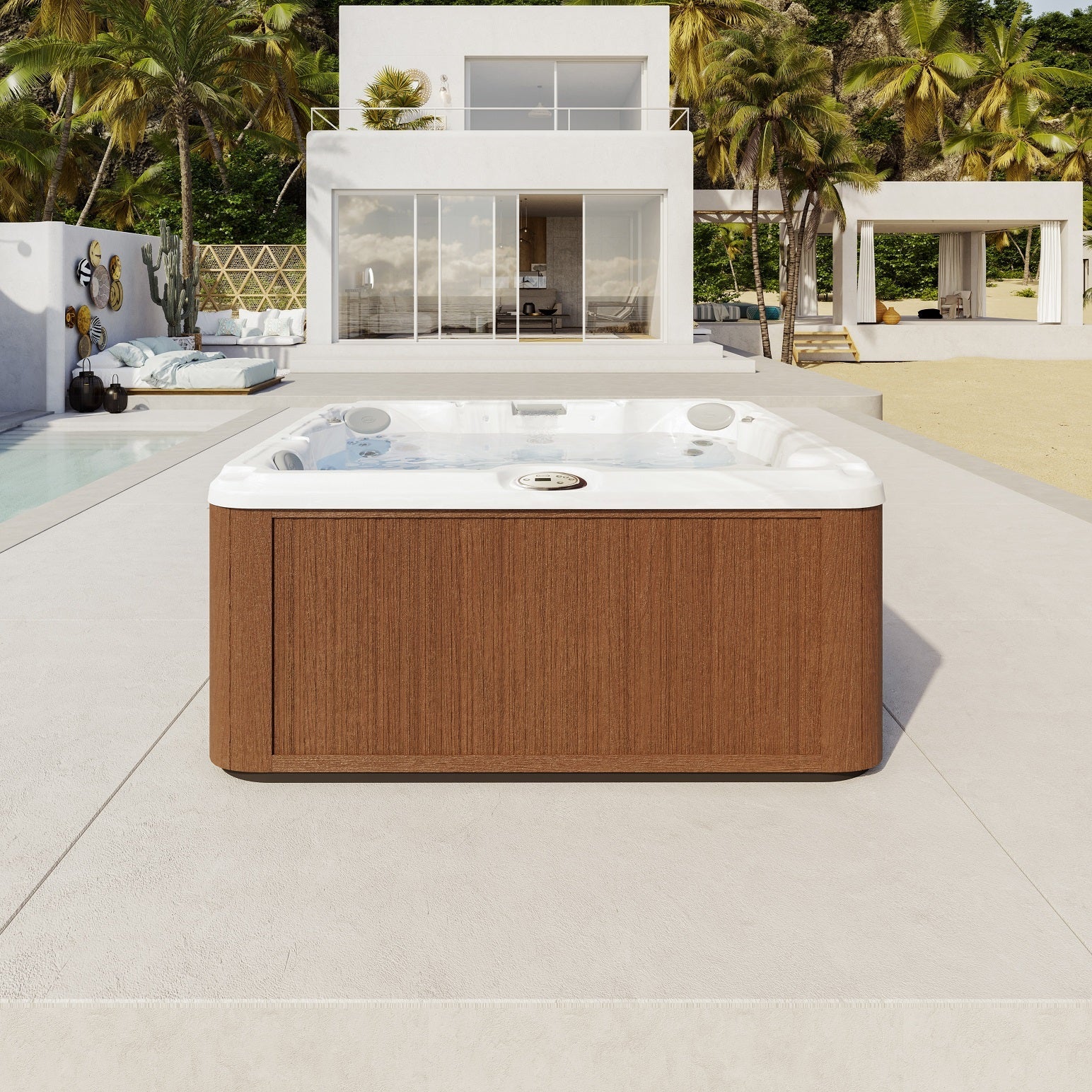  Jacuzzi® J235™ / J235IP™ - 6 Person Hot Tub With 1 Lounger