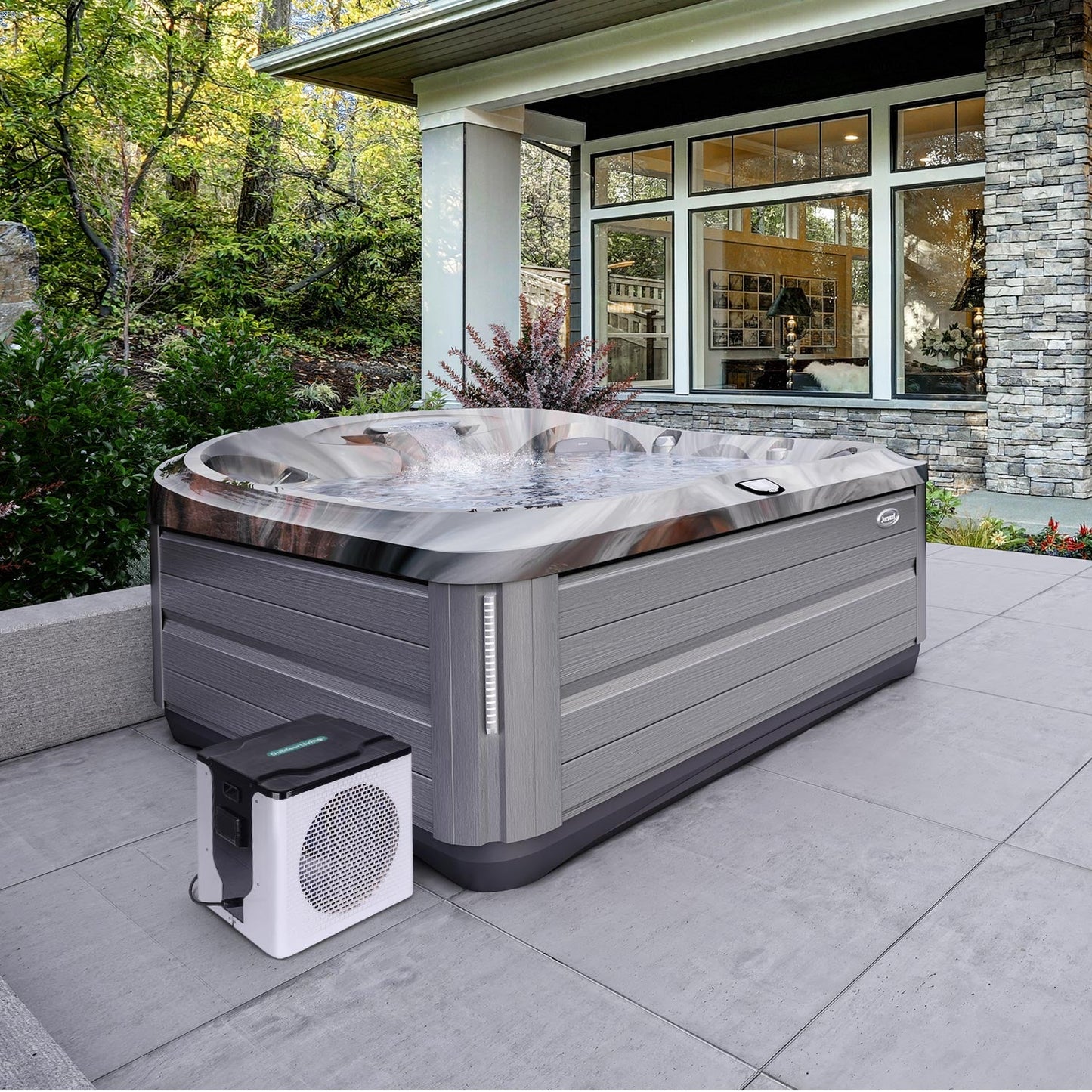  Outdoor 4kW Air Source Heat Pump For Hot Tub/Swim Spa