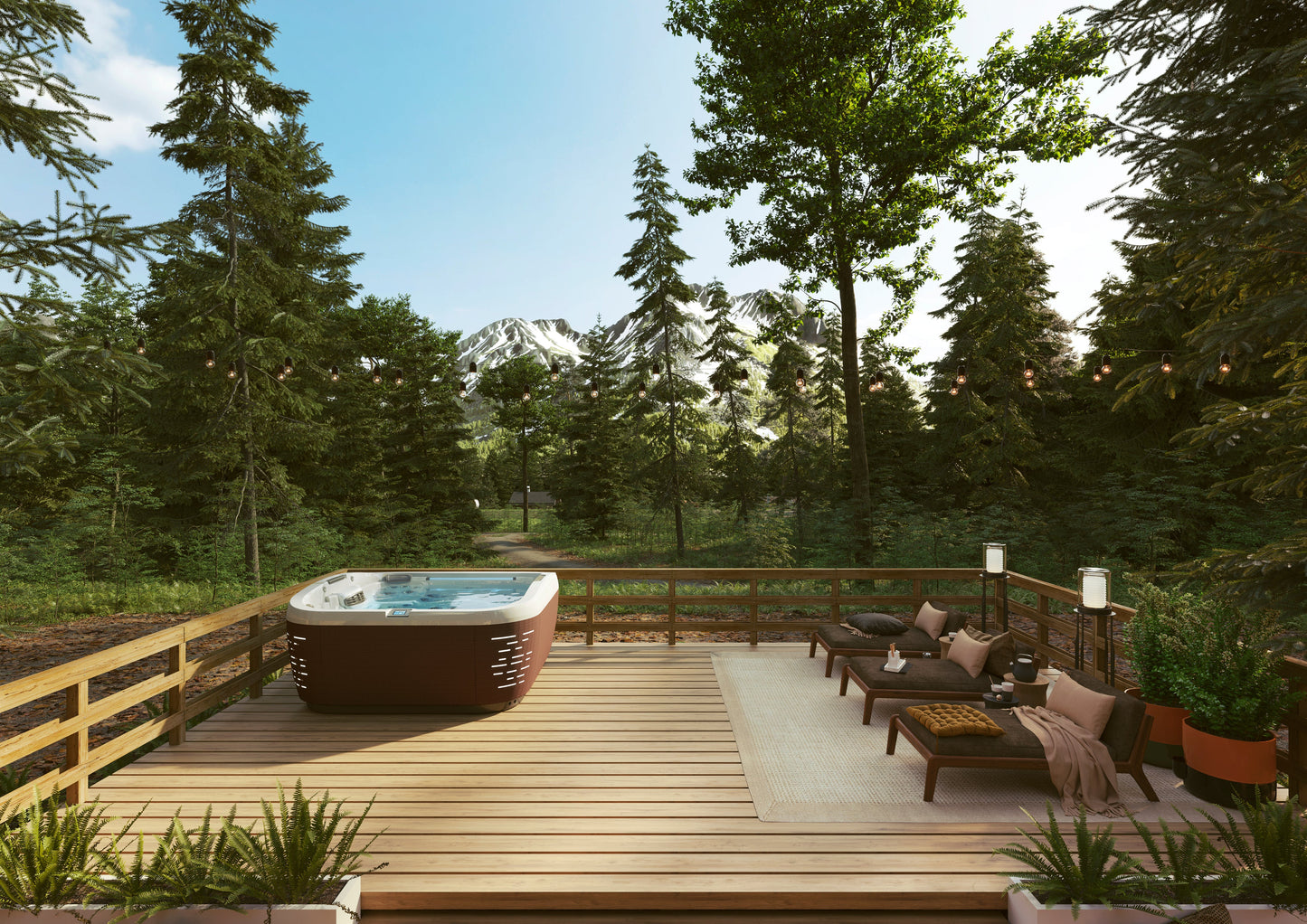  Jacuzzi® J575IP™ - 5-6 Person Hot Tub With 1 Lounger