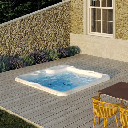  Jacuzzi® Lodge™ L - 5-6 Person Hot Tub With 1 Lounger
