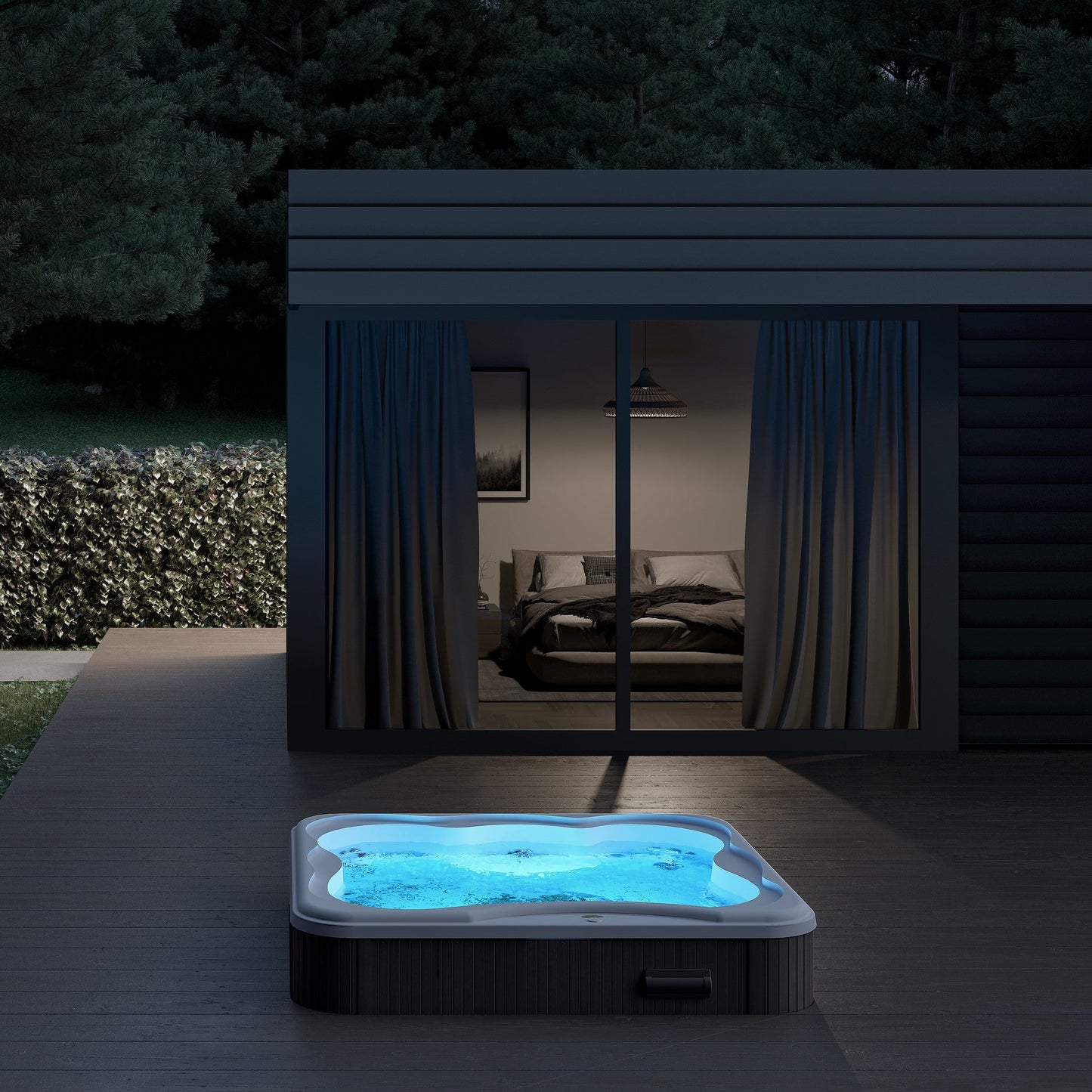 Jacuzzi® Lodge™ M - 4-5 Person Hot Tub