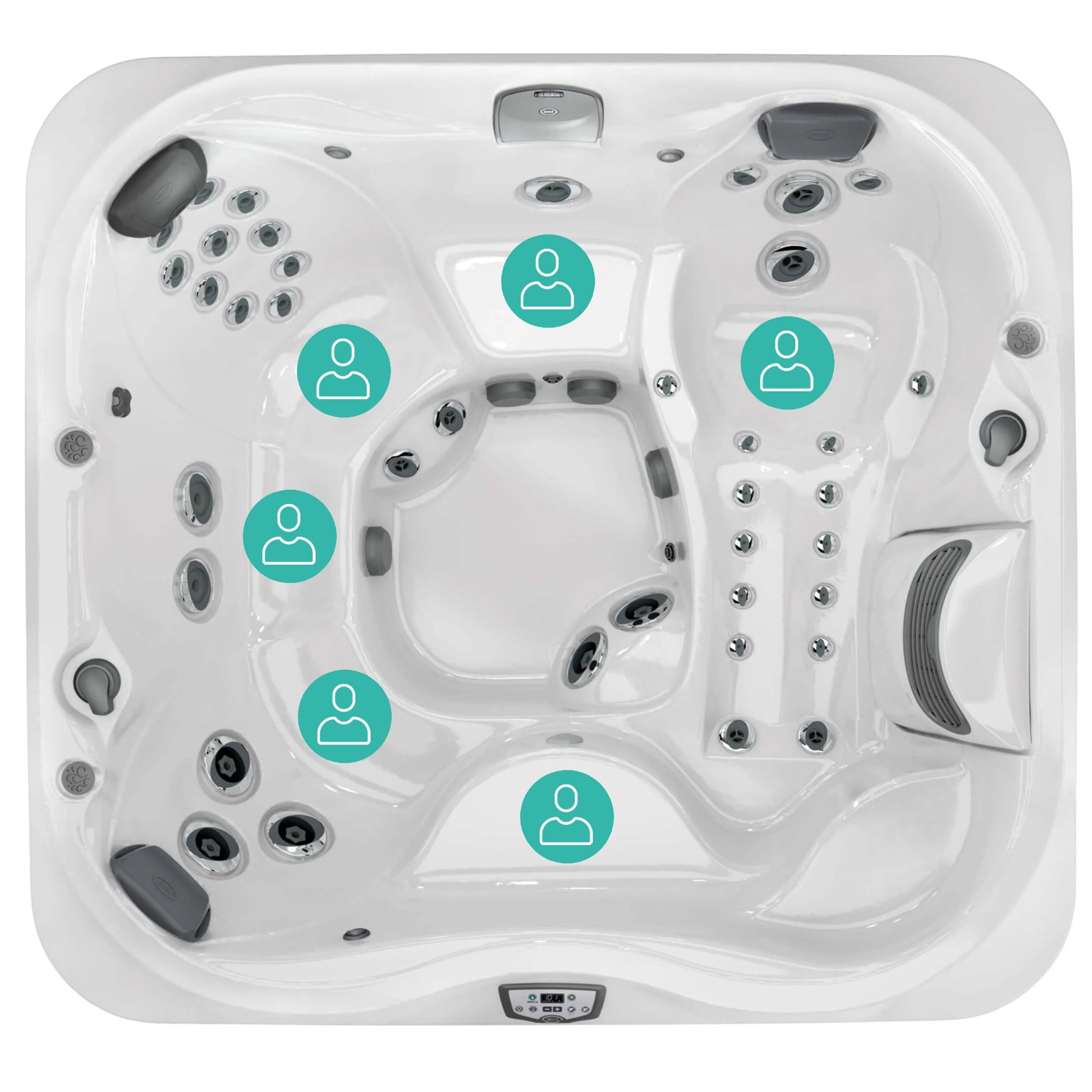  Jacuzzi® J355IP™ - 6 Person Hot Tub With 1 Lounger