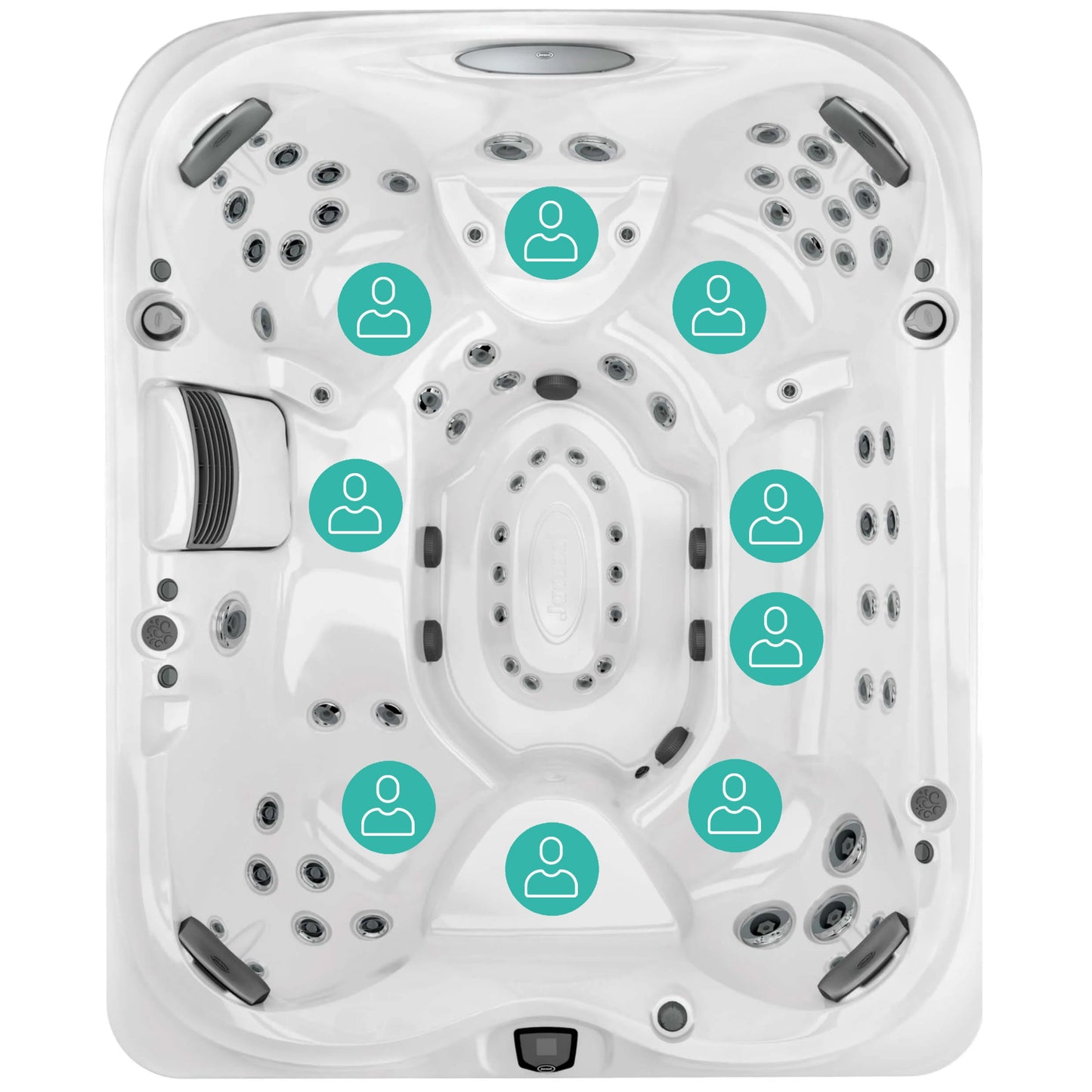  Jacuzzi® J495IP™ - 8-9 Person Hot Tub