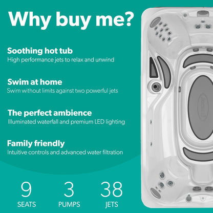  Jacuzzi® PowerPlay™ J-13™ - 13ft Swim Spa