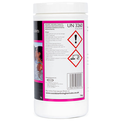  Jacuzzi® Hot Tub Oxygen Tablets - 1kg