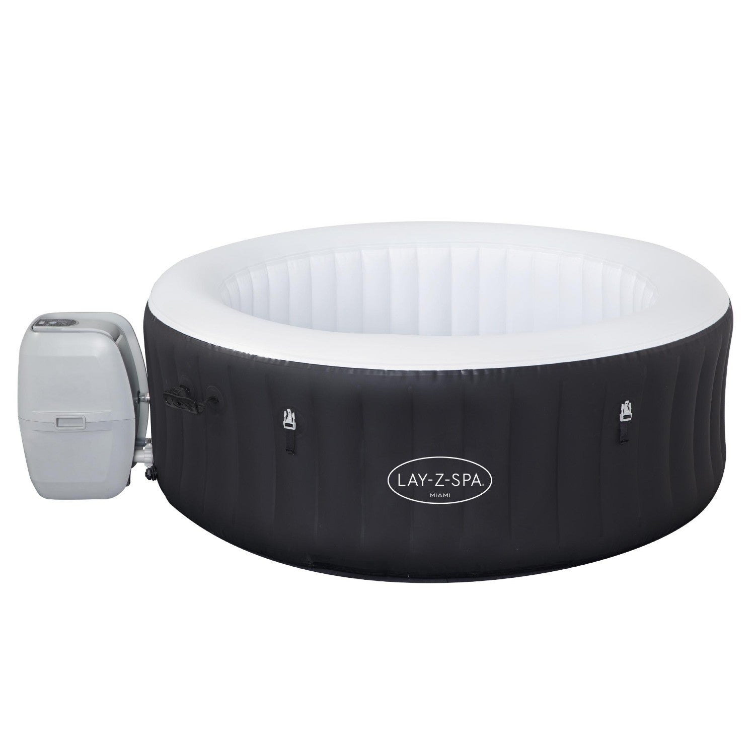 Lay-z Spa Lay-Z-Spa® AirJet Miami - 4 Person Inflatable Hot Tub