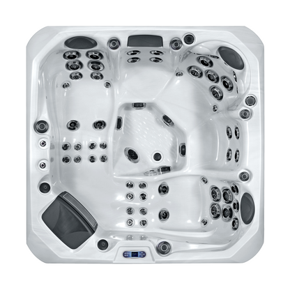  Outdoor Marseille - 5 Person Hot Tub With 2 Loungers