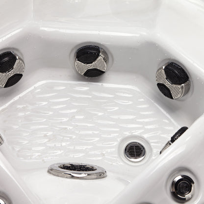  Outdoor Marseille - 5 Person Hot Tub With 2 Loungers