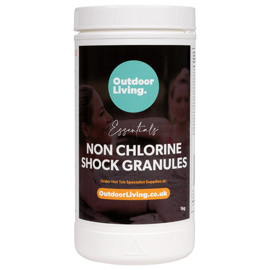  Hot Tub Non Chlorine Shock Granules - 1kg | Outdoor Living