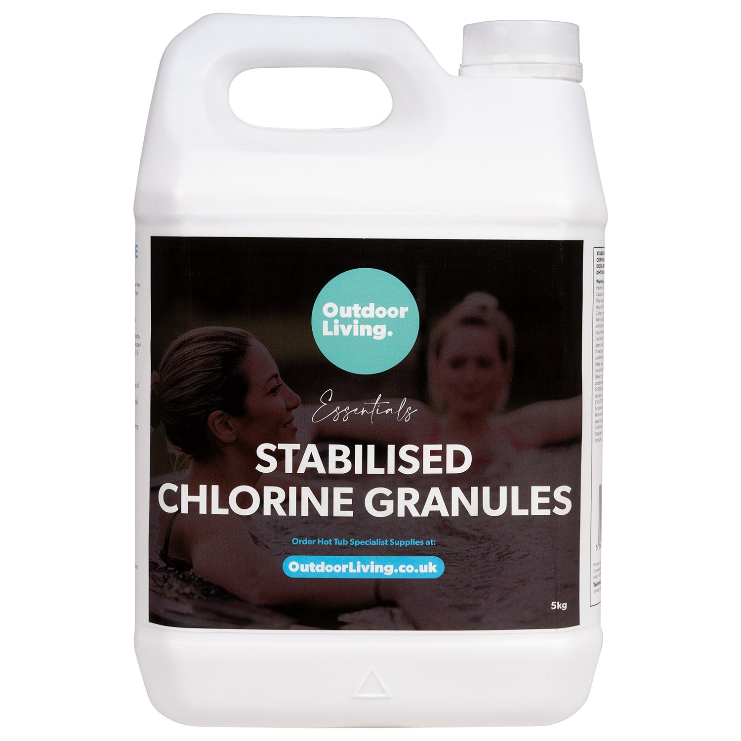  Hot Tub Stabilised Chlorine Granules - 5kg | Outdoor Living