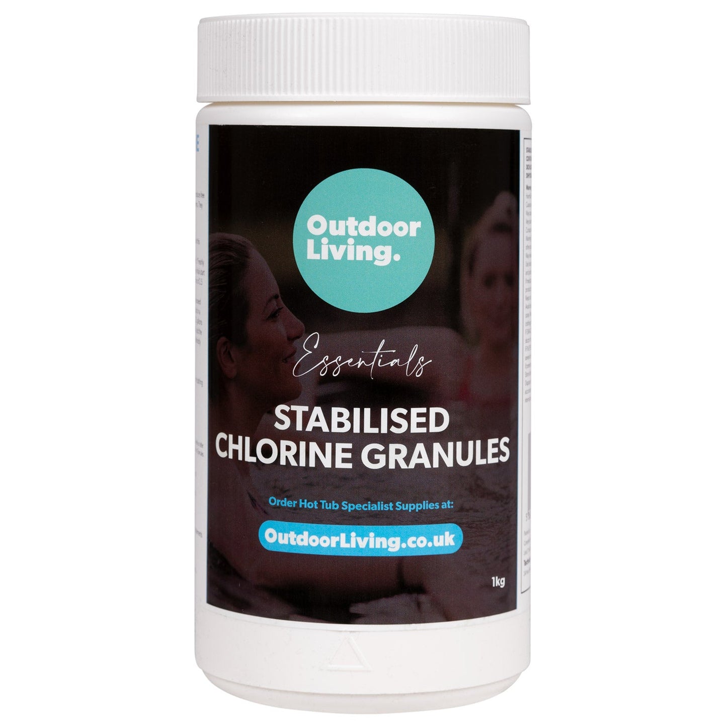  Hot Tub Stabilised Chlorine Granules - 1kg | Outdoor Living