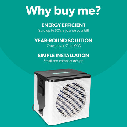  Outdoor 4kW Air Source Heat Pump For Hot Tub/Swim Spa