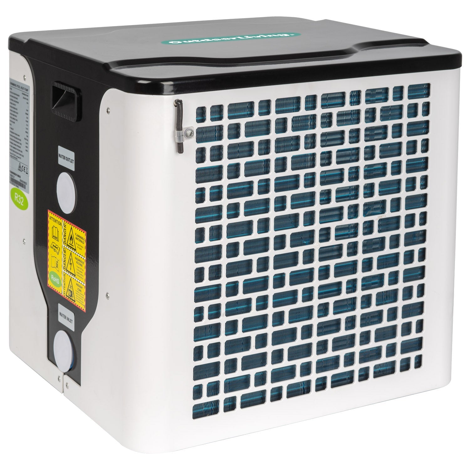  Outdoor 4kW Air Source Heat Pump For Hot Tub/Swim Spa