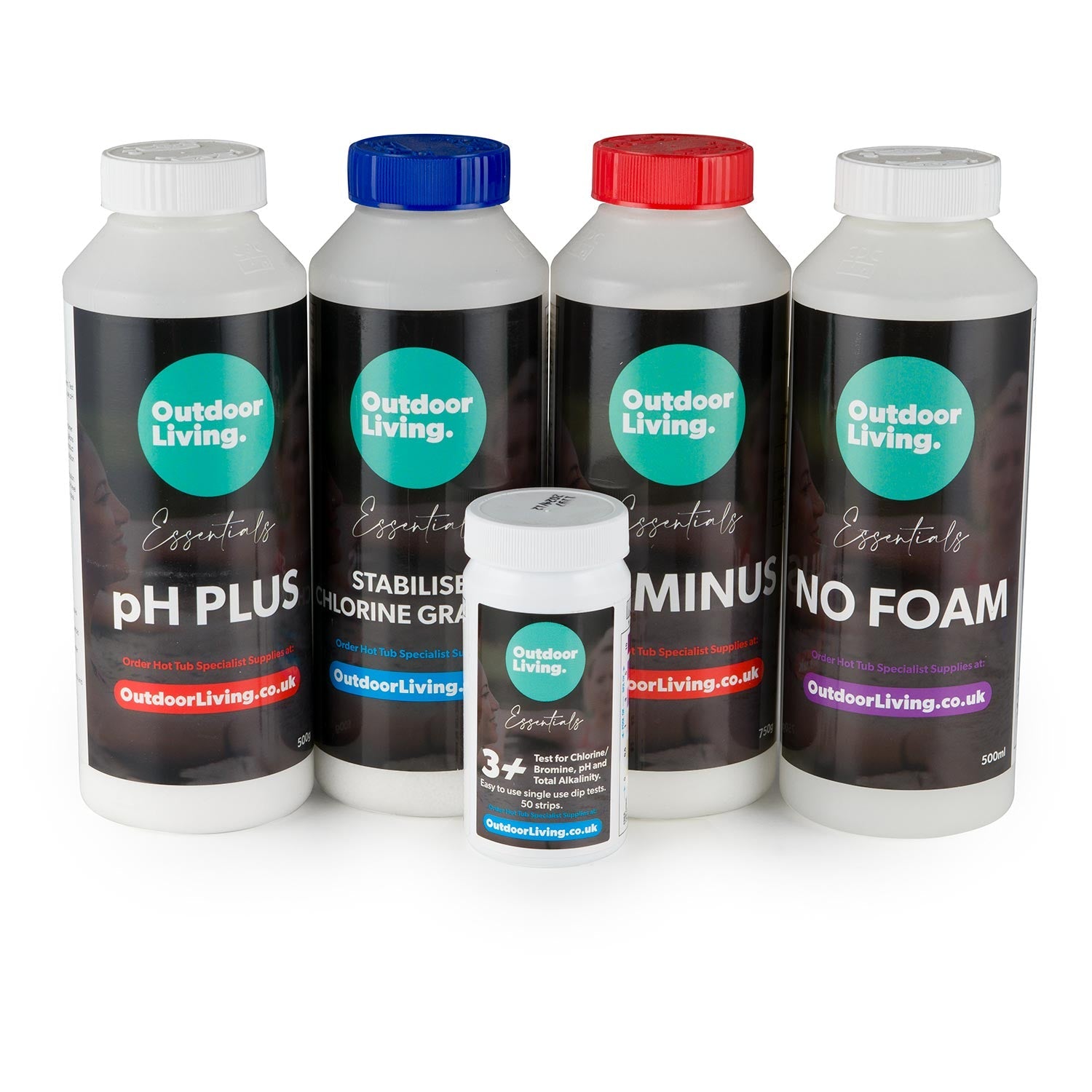  Hot Tub Chlorine Chemical Starter Kit | Outdoor Living