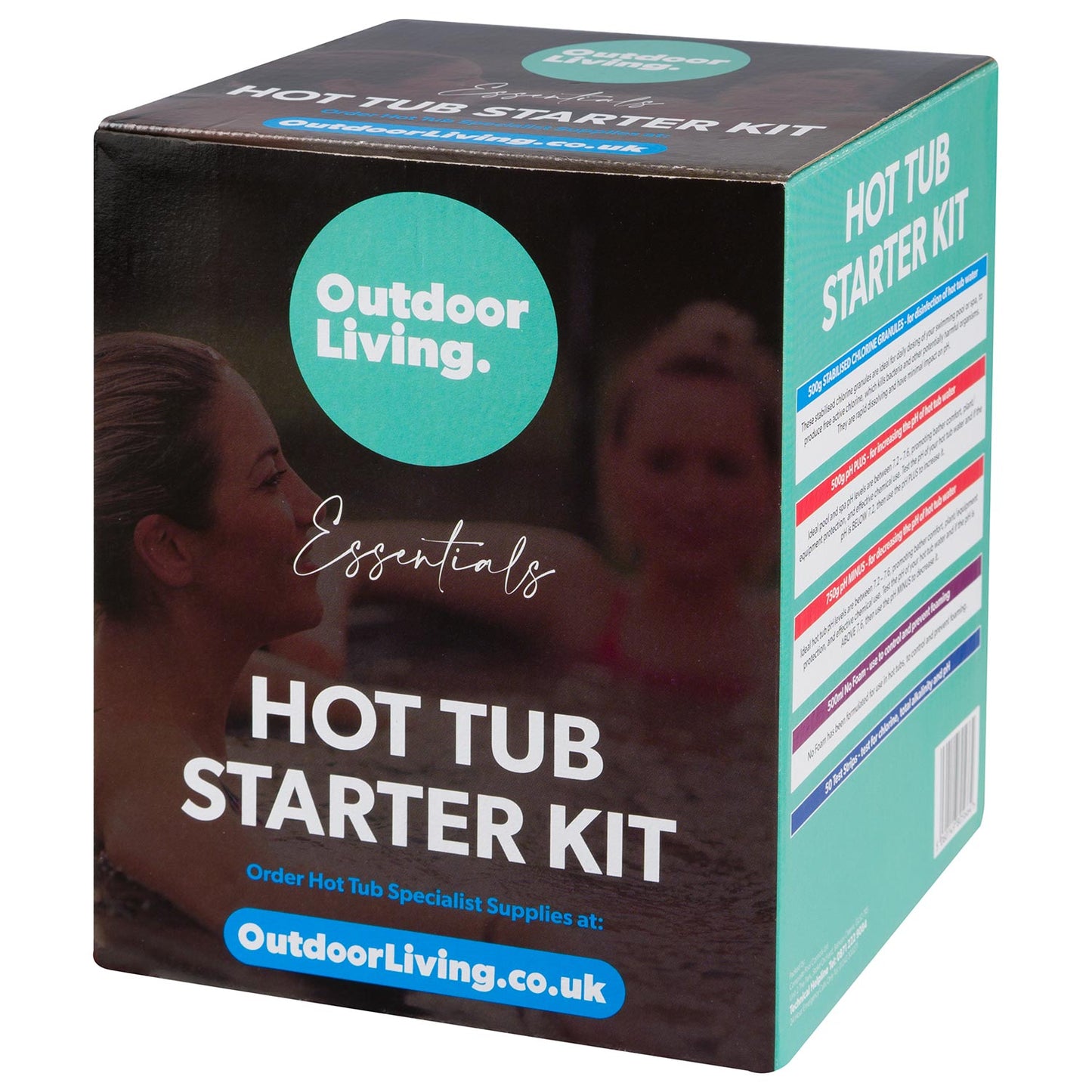  Hot Tub Chlorine Chemical Starter Kit | Outdoor Living