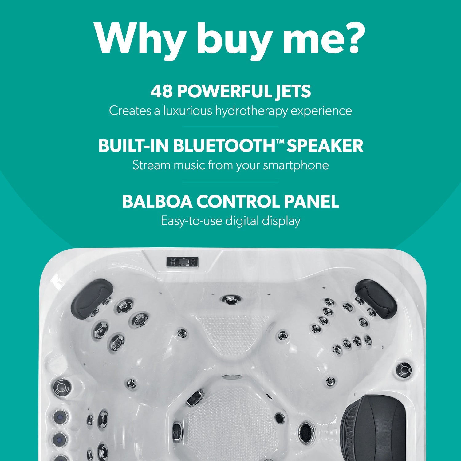  Outdoor Seville - 7 Person Hot Tub