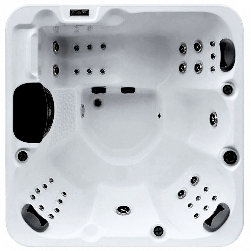  Outdoor Sun - 5 Person Hot Tub With 1 Lounger