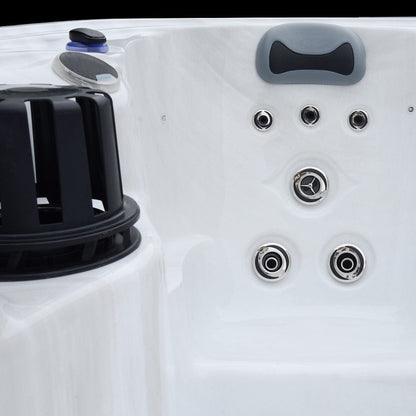 Outdoor Tahiti - 3 Person Hot Tub With 1 Lounger