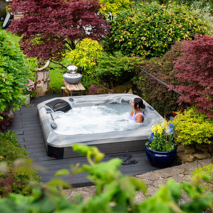 Outdoor Santorini - 5 Person Hot Tub With 1 Lounger