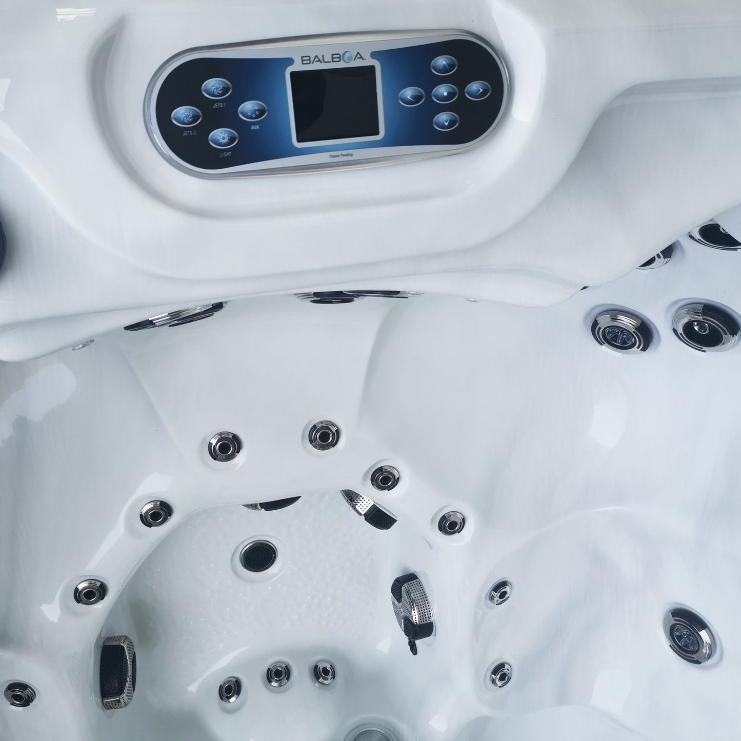  Outdoor Santorini - 5 Person Hot Tub With 1 Lounger