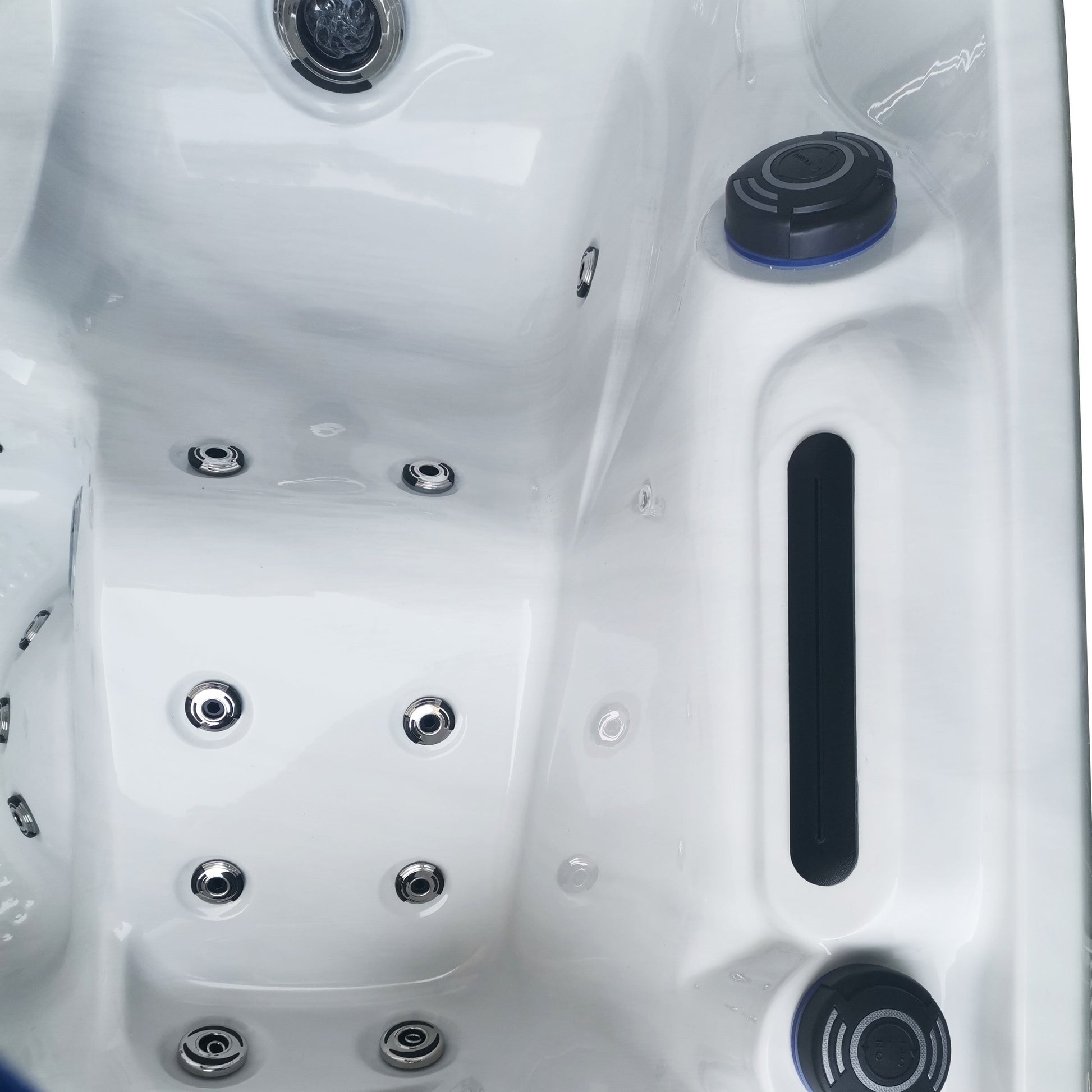 Outdoor Santorini - 5 Person Hot Tub With 1 Lounger