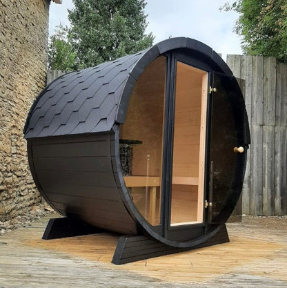  Outdoor Terrace 160 - 2 To 4 Person Barrel Sauna