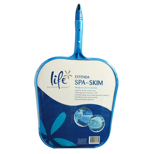  Life™ Spa Extenda Spa-Skim Flat Hot Tub Net With Telescopic Pole