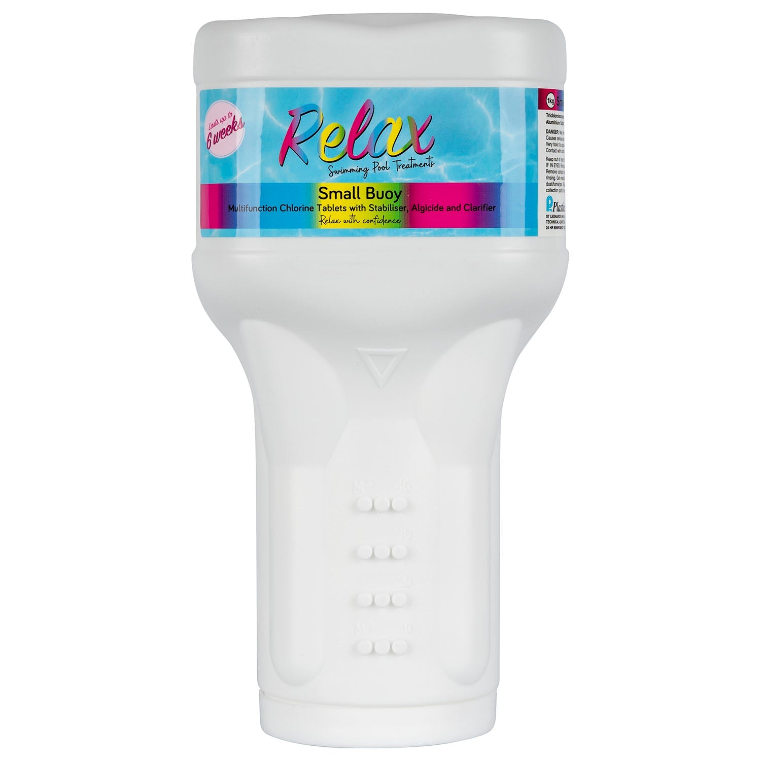  Relax Small Buoy Swim Spa/Pool Floating Chlorine Dispenser - 1kg
