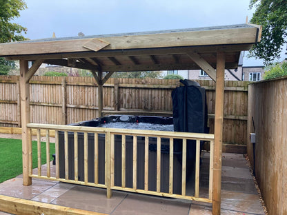  Jacuzzi® J235™ - 5-6 Person Hot Tub With Gazebo Package