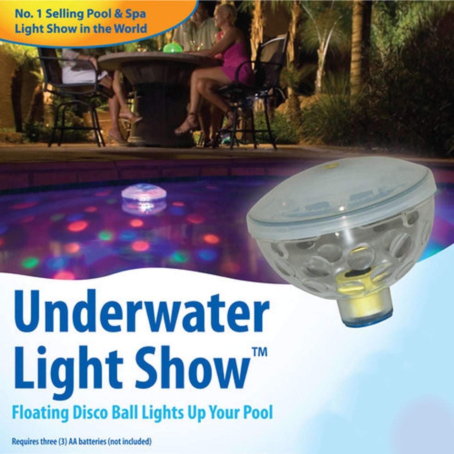  Underwater Light Show For Hot Tubs/Pools