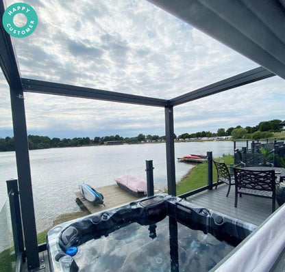  Outdoor Haze - 6 Person Hot Tub With 1 Lounger