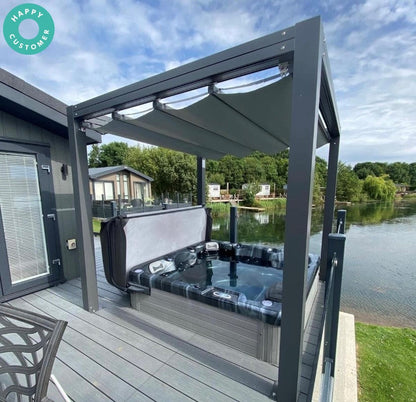  Outdoor Haze - 6 Person Hot Tub With 1 Lounger