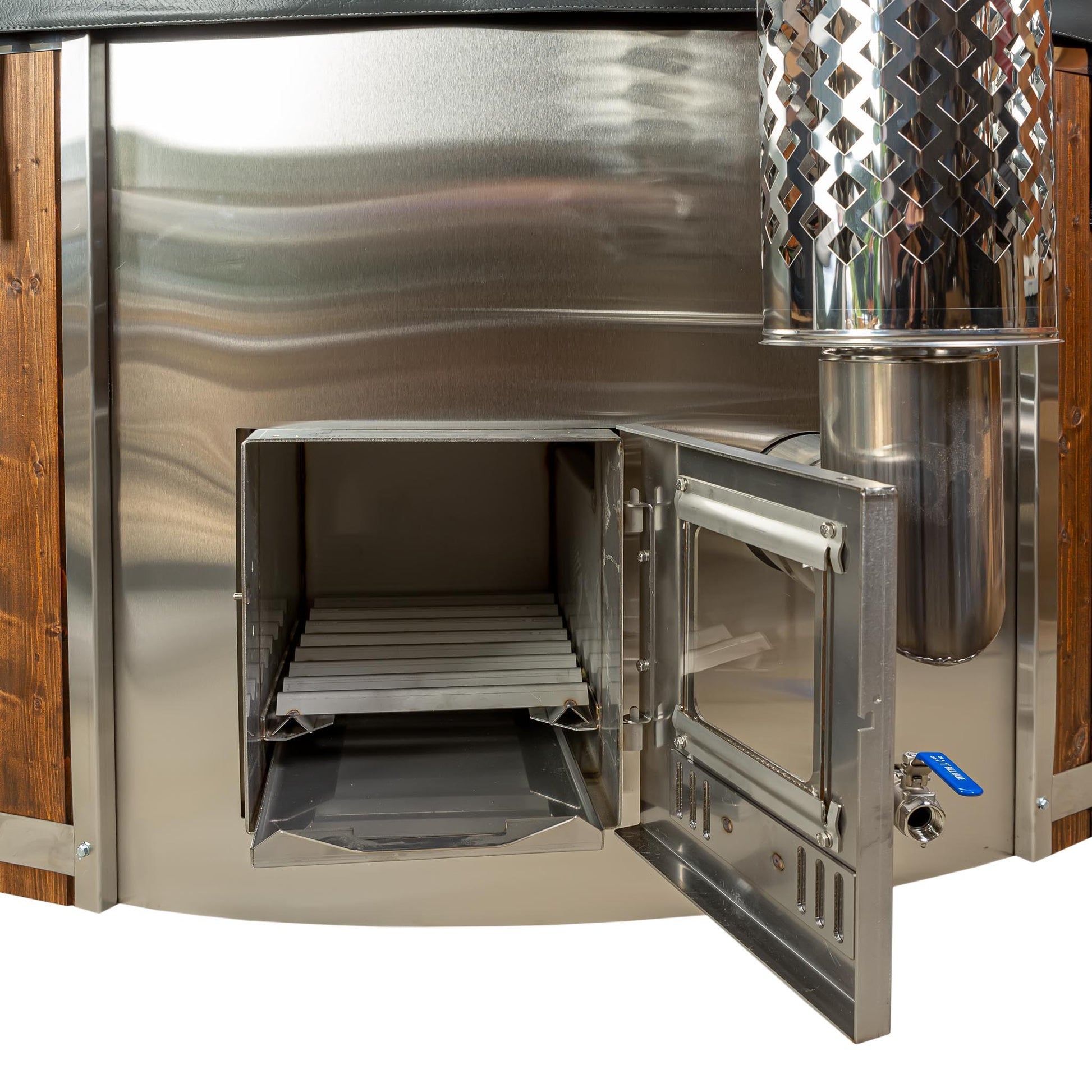  Outdoor Elite - 4 To 6 Person Wood Fired Hot Tub