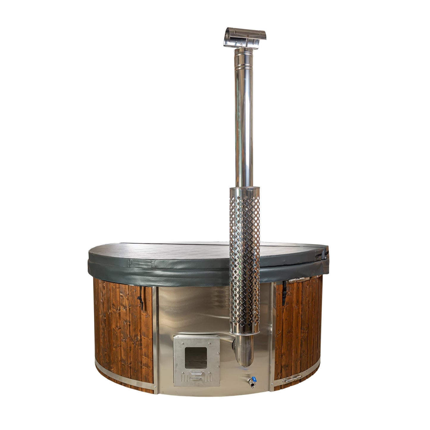  Outdoor Elite - 4 To 6 Person Wood Fired Hot Tub