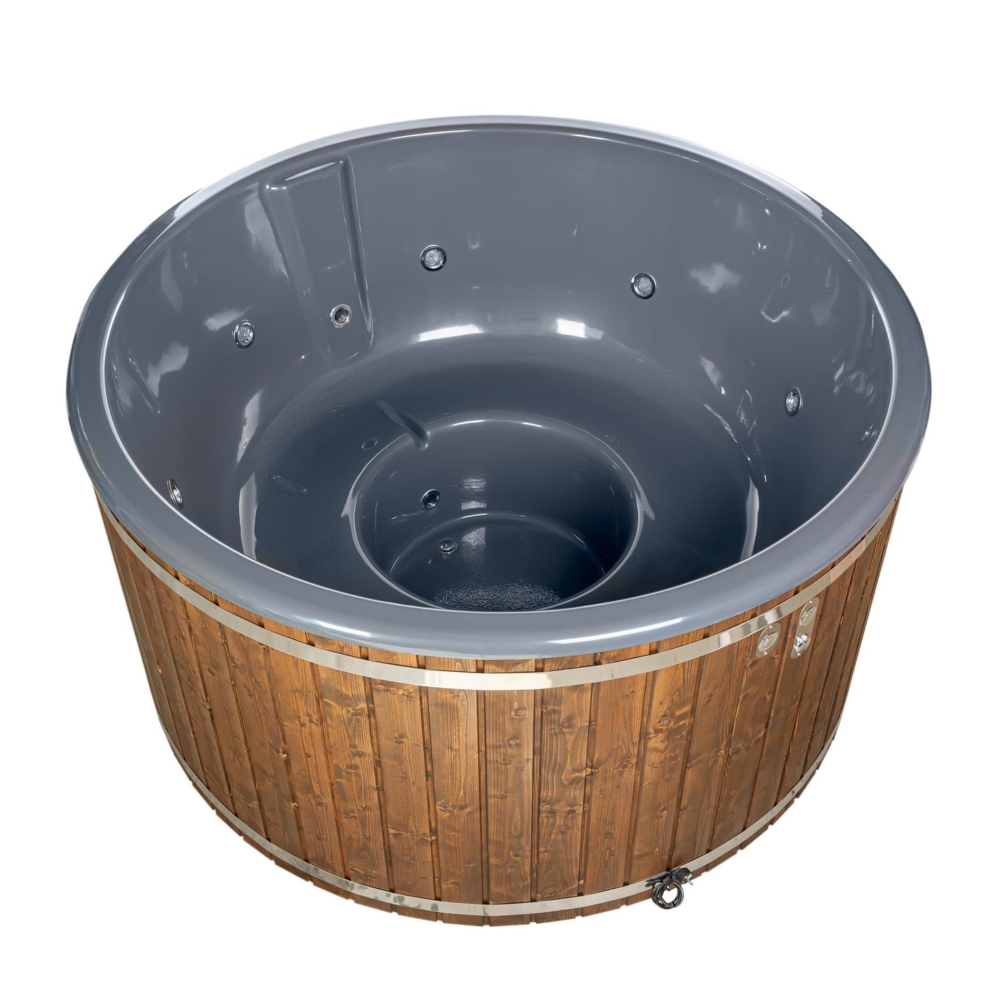  Outdoor Elite - 4 To 6 Person Wood Fired Hot Tub