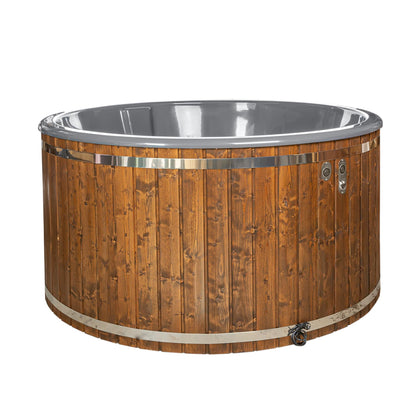  Outdoor Elite - 4 To 6 Person Wood Fired Hot Tub