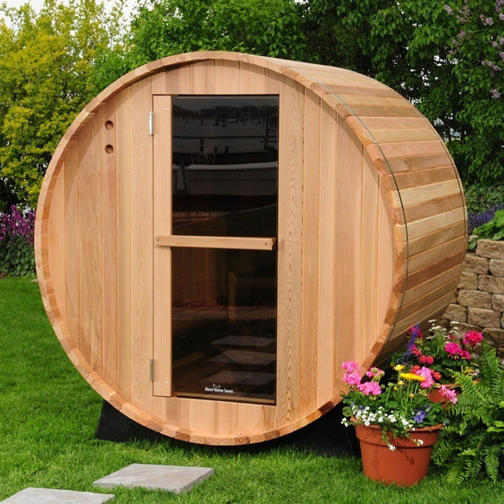  Deluxe 185 - 4 To 5 Person Indoor/Outdoor Barrel Sauna