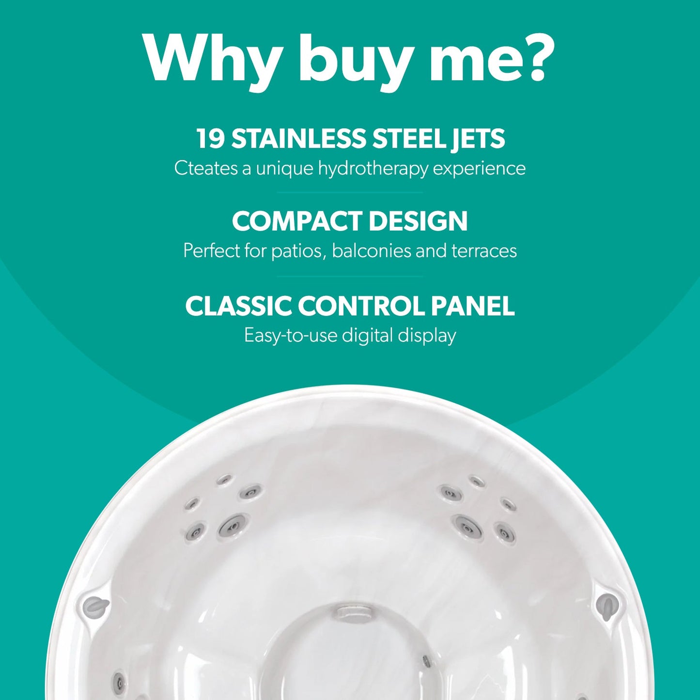  Jacuzzi® J210™ - 4 Person Hot Tub