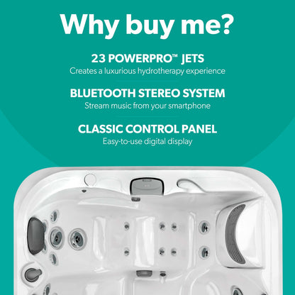  Jacuzzi® J315IP™ - 3 Person Hot Tub With 1 Lounger
