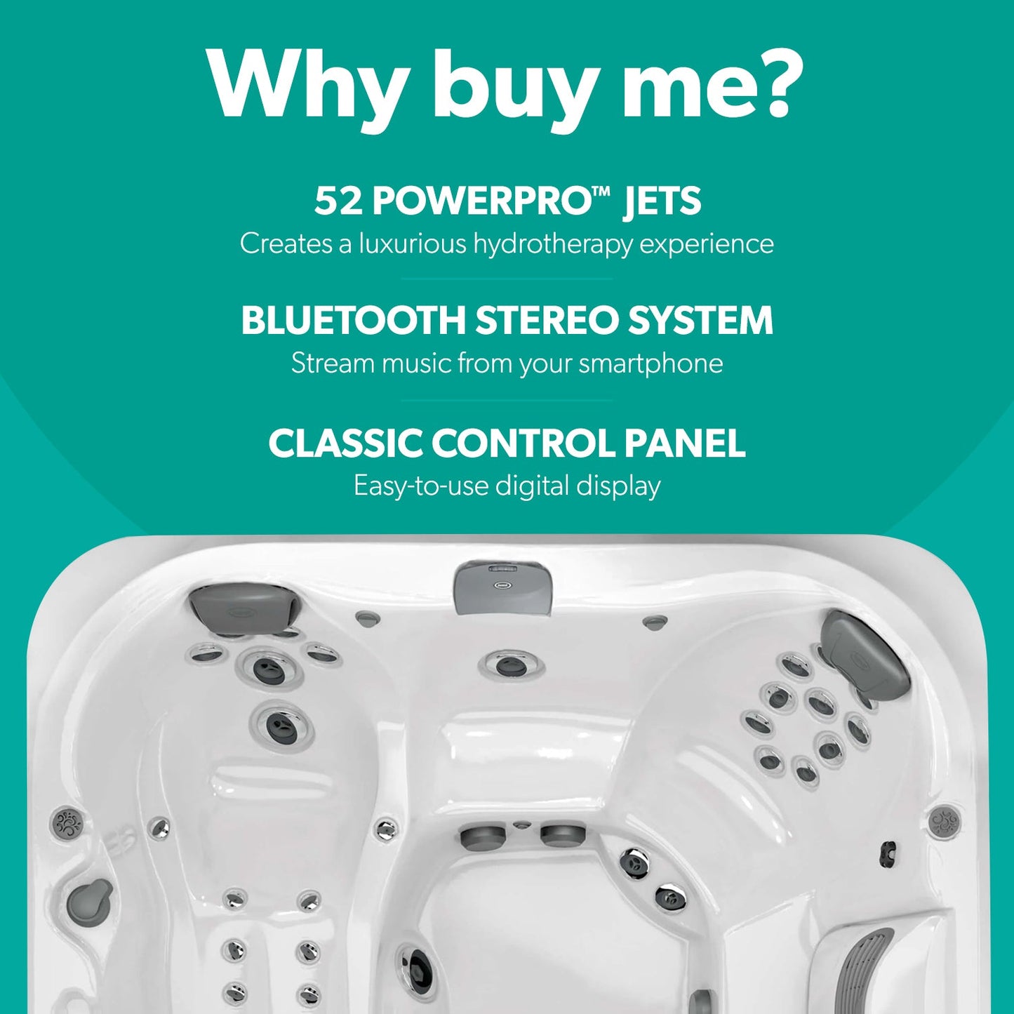  Jacuzzi® J375IP™ - 6 Person Hot Tub With 1 Lounger