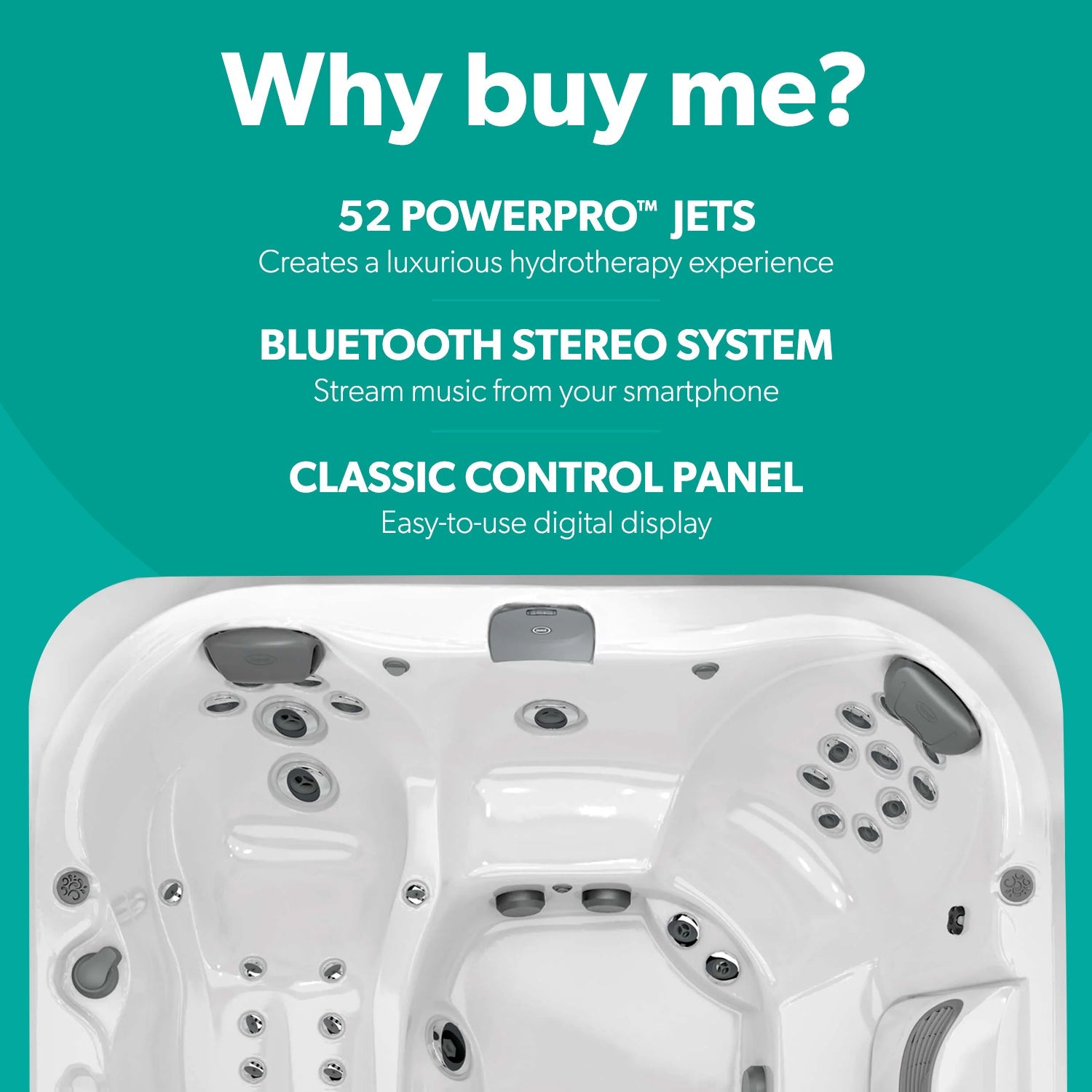  Jacuzzi® J375IP™ - 6 Person Hot Tub With 1 Lounger